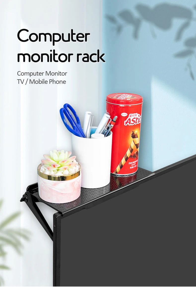 Adjustable Monitor Top Display Shelf