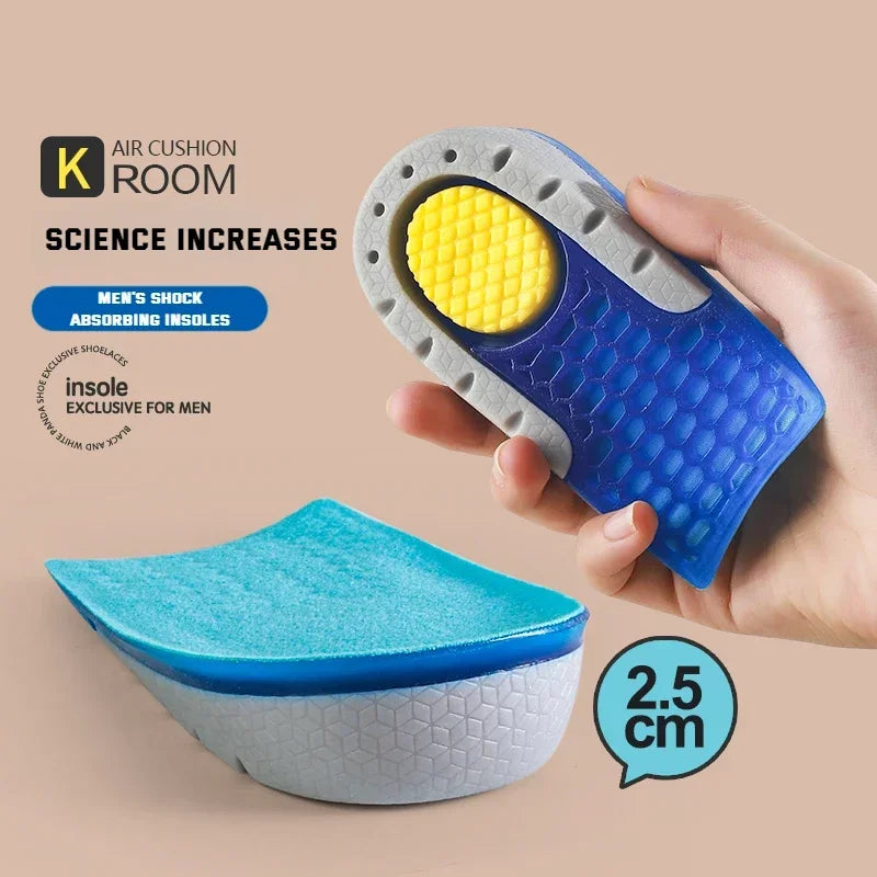 Invisible Height Increase Gel Heel Pads