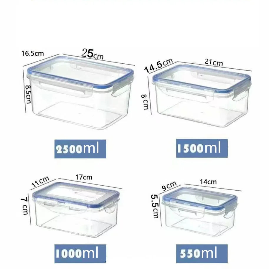 Rectangular Food Storage Container with Lid