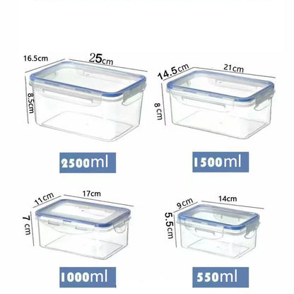 Rectangular Food Storage Container with Lid
