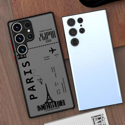 Samsung Galaxy Case Travel Tickets