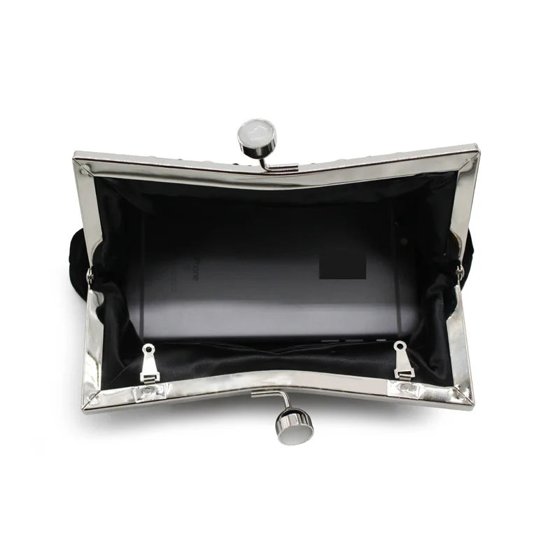 Rhinestone Evening Clutch Bag