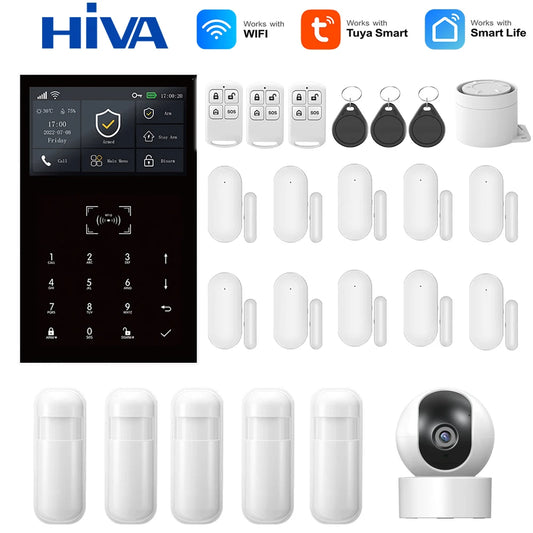 Smart 4G WiFi Home Alarm System