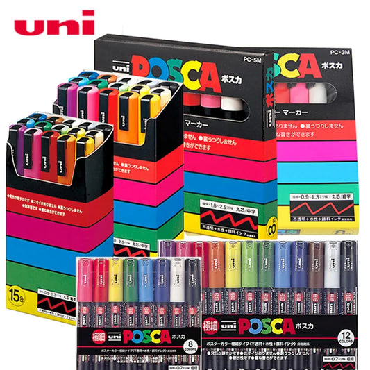 UNI  Permanent Paint Color Markers