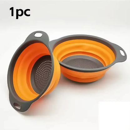 Foldable Fruit & Vegetable Drain Basket