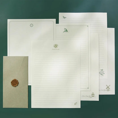 Artistic A4 Letter Paper with Premium Horizontal Lines