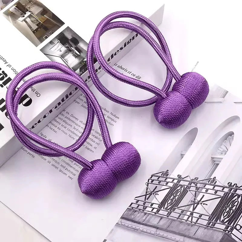 Magnetic Curtain Tie Back Straps
