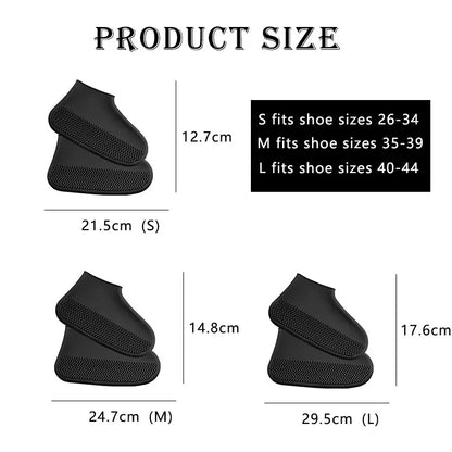 Reusable Waterproof Silicone Shoe Covers