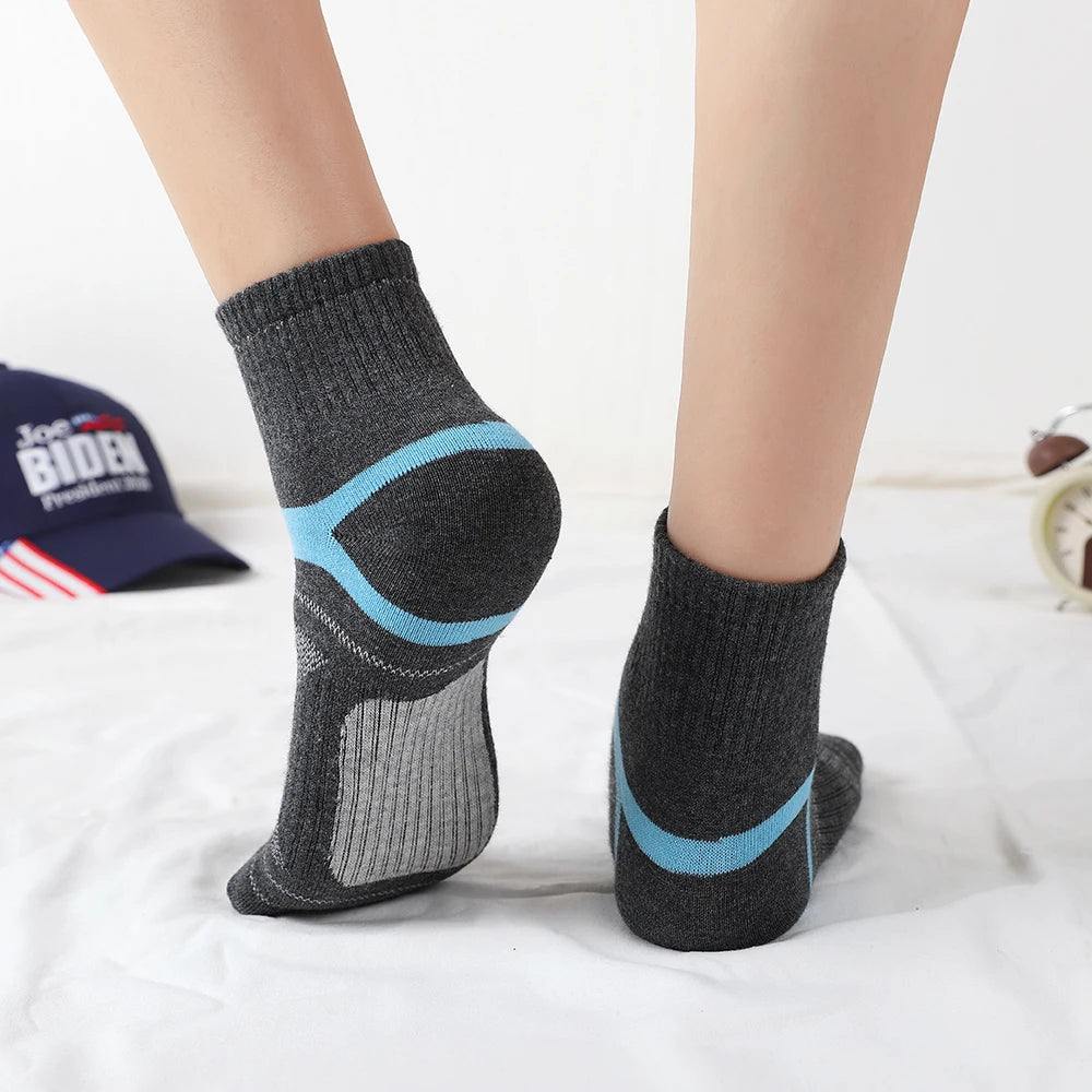 Men’s Cotton Sports Crew Socks 5 Pairs