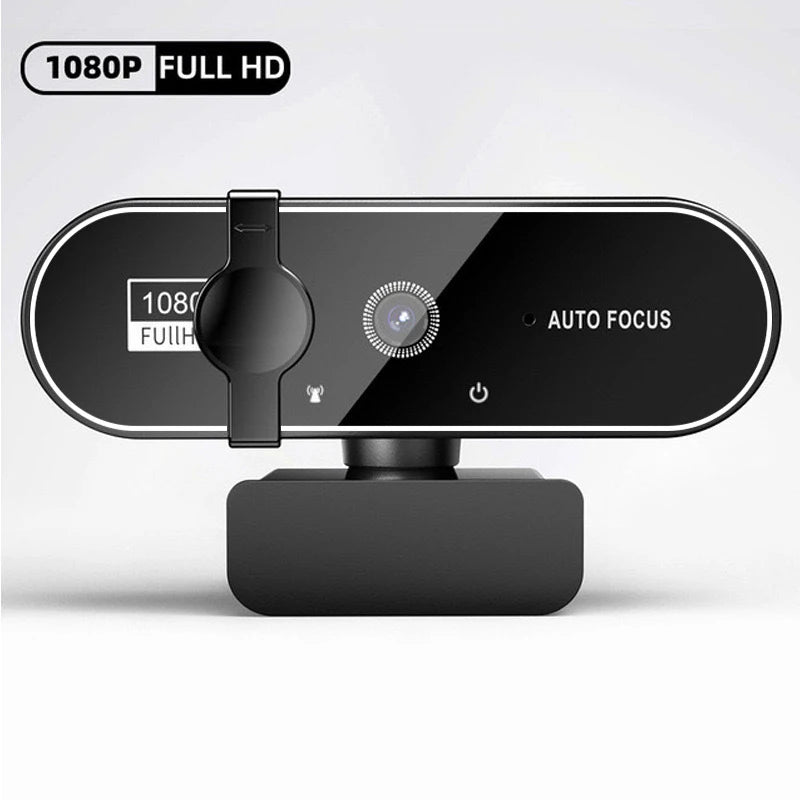 4K Autofocus USB Webcam with Microphone for PC