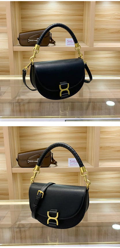 Vintage Leather Diaper Bag