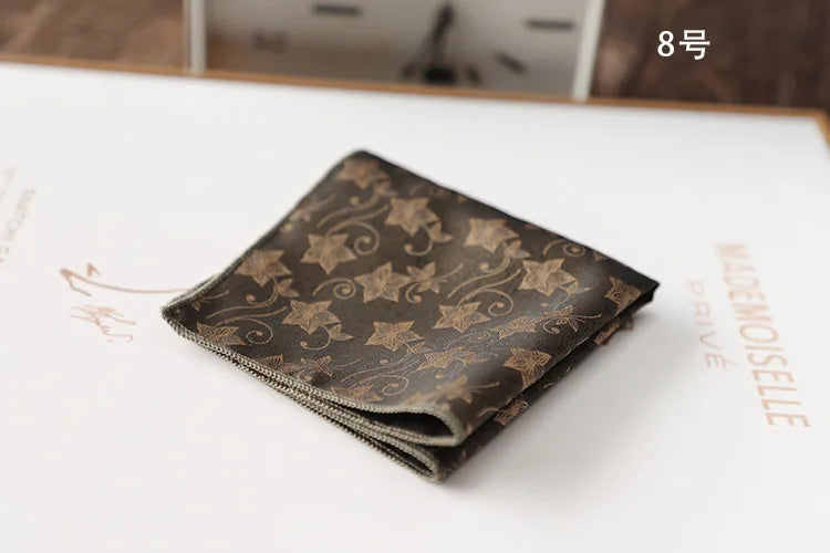 Korean Retro Geometric Pocket Square