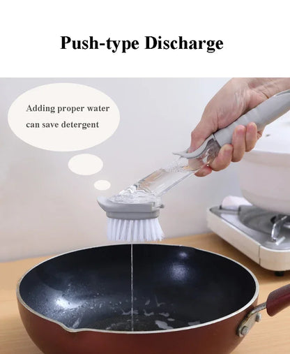 Soap Dispensing Dish Brush