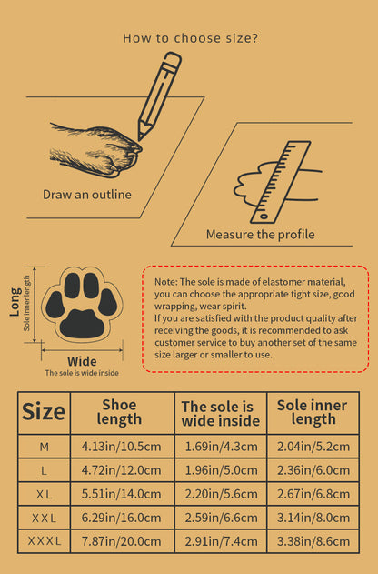 Waterproof Dog Paw Protector Boots