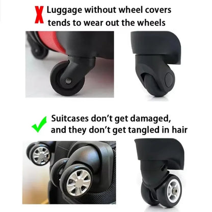 Silicone Luggage Wheel Protectors