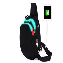 USB Charging Shark Laptop Backpack