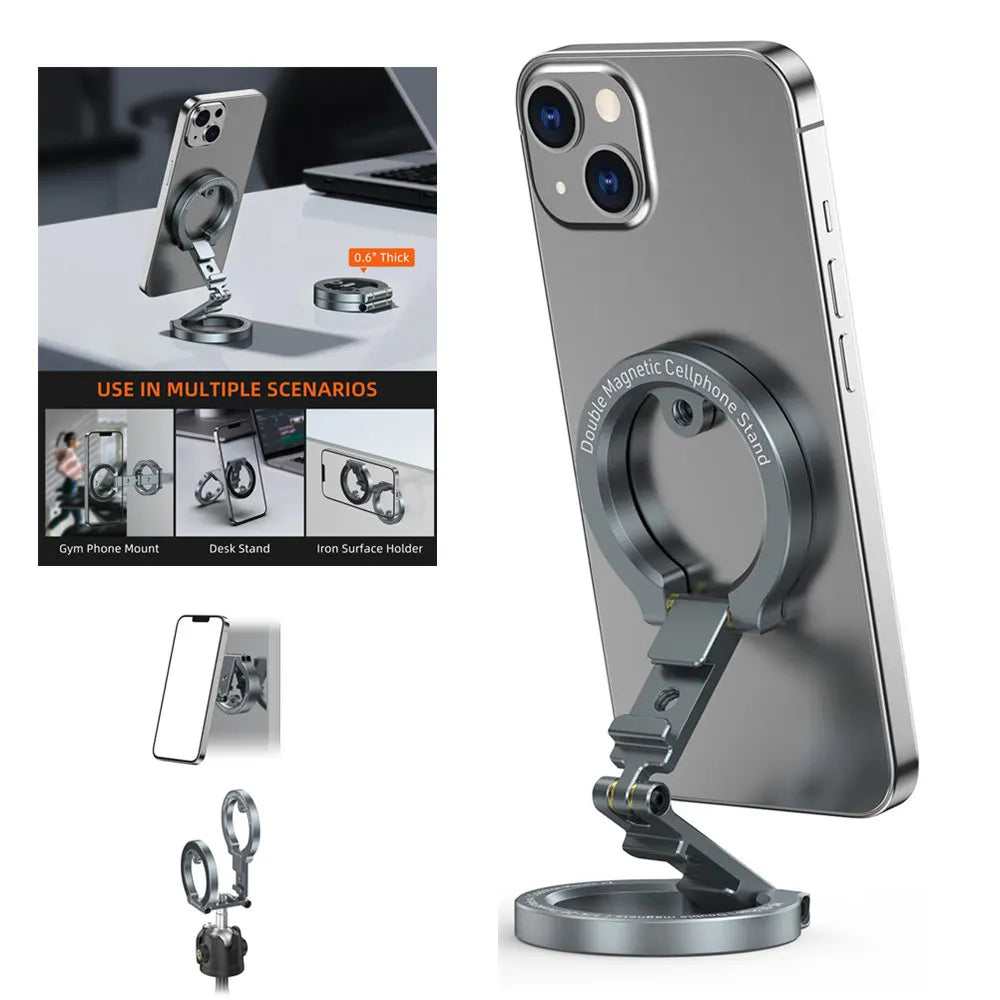 Dual Magnetic Phone Stand Mount