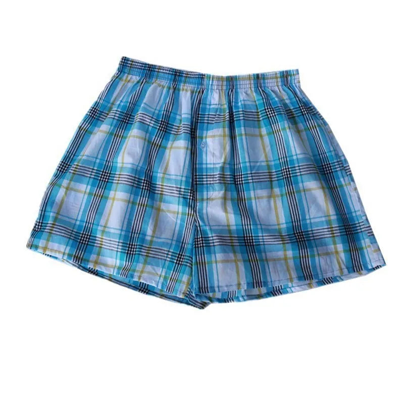 4Pcs/lot M-4XL Classic Men Boxer Shorts