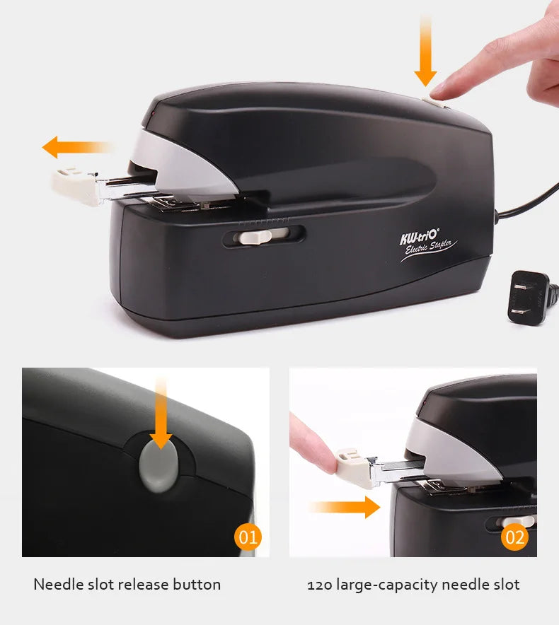 Automatic Electric Stapler for Up to 25 Sheets