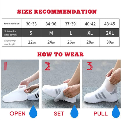 Waterproof Silicone Shoe Covers