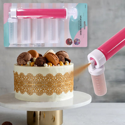 Manual Cake Spray Gun Set for Cake Decorating & Food Colouring