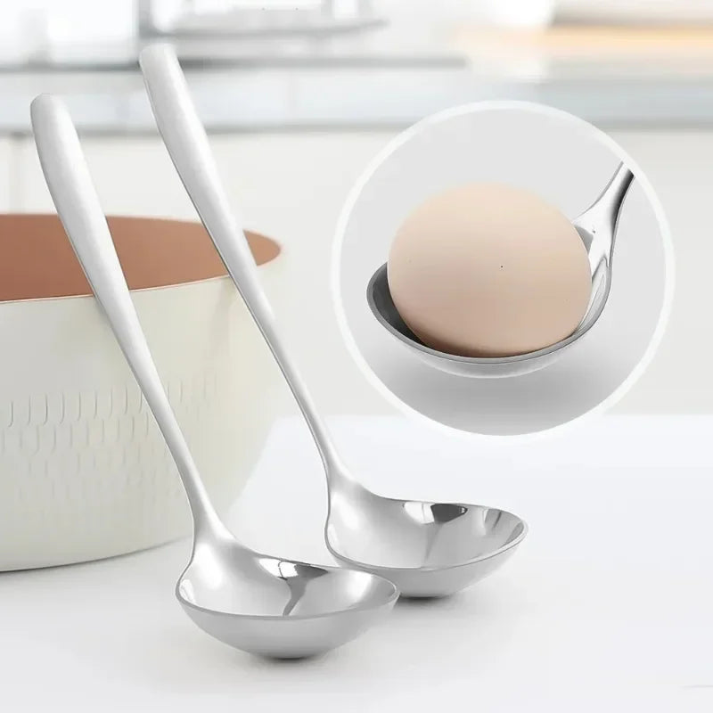 Stainless Steel Long Handle Soup Spoon