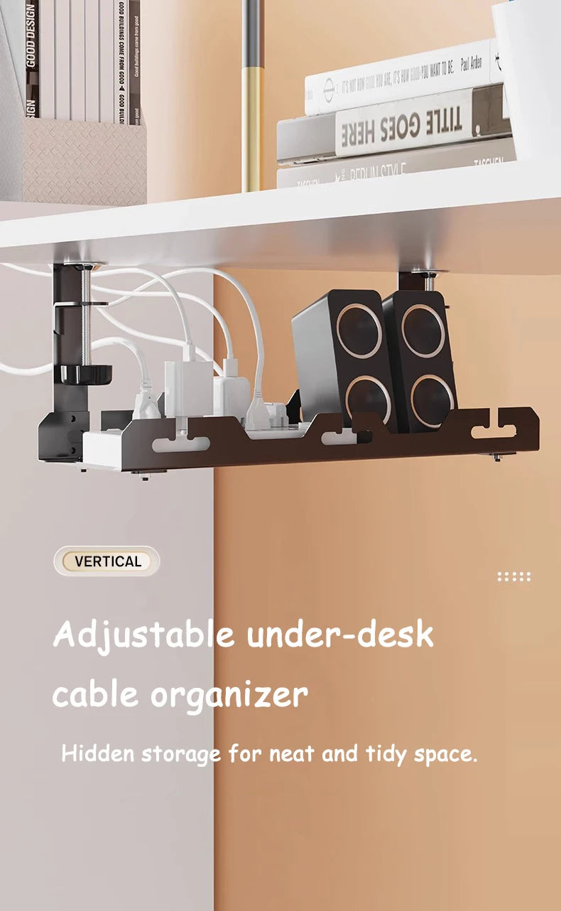 Under Desk Cable Management Tray