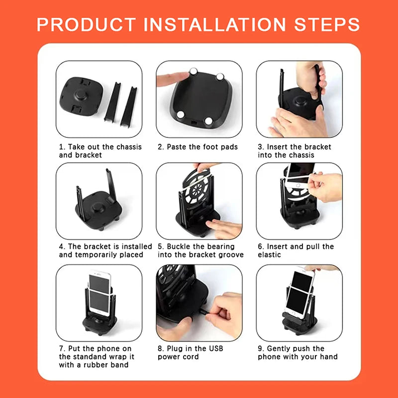 Automatic Phone Motion Simulator Stand