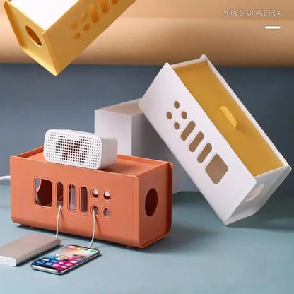 Desktop Cable Storage Organizer Box