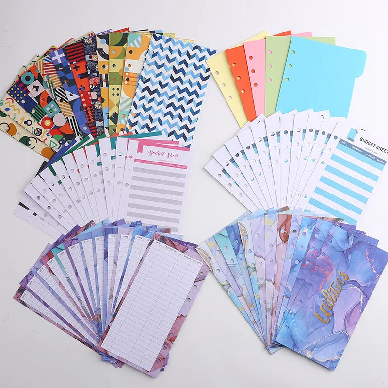 A6 Budget Planner Binder Set