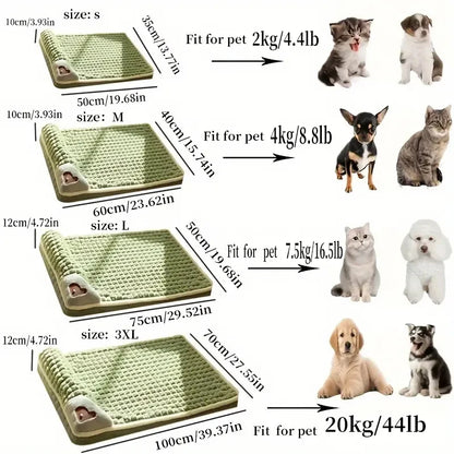 Soft Corduroy Kennel Mattress for Large Dogs