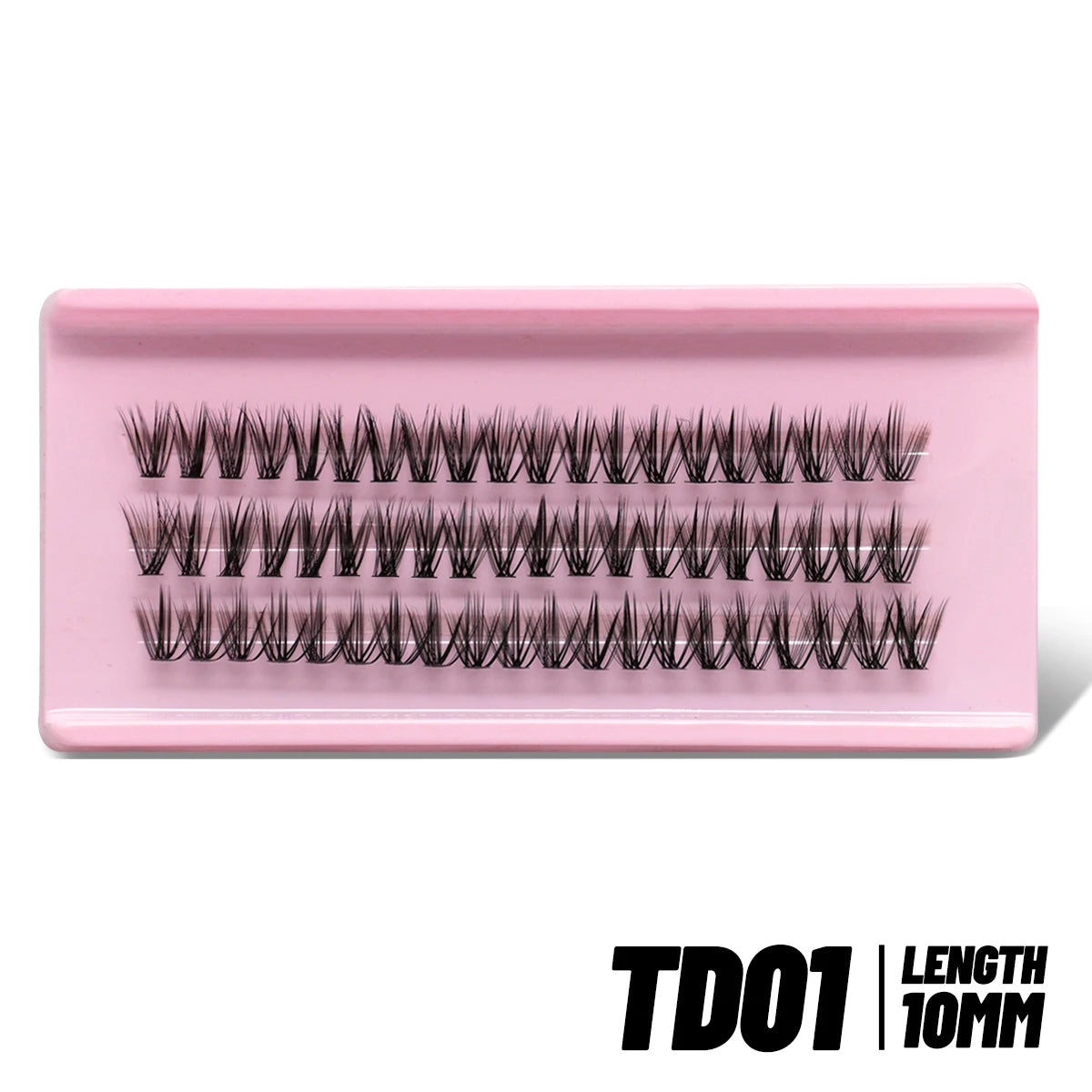 GROINNEYA DIY Natural Volume Cluster Lashes