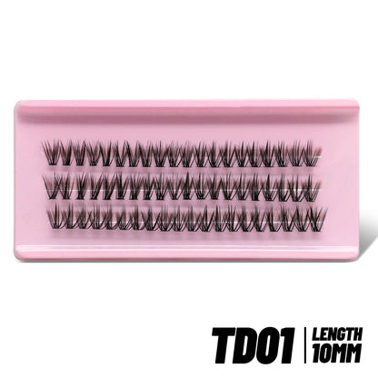 GROINNEYA DIY Natural Volume Cluster Lashes