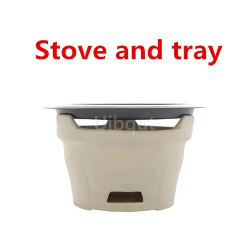 Traditional Charcoal Clay BBQ Stove