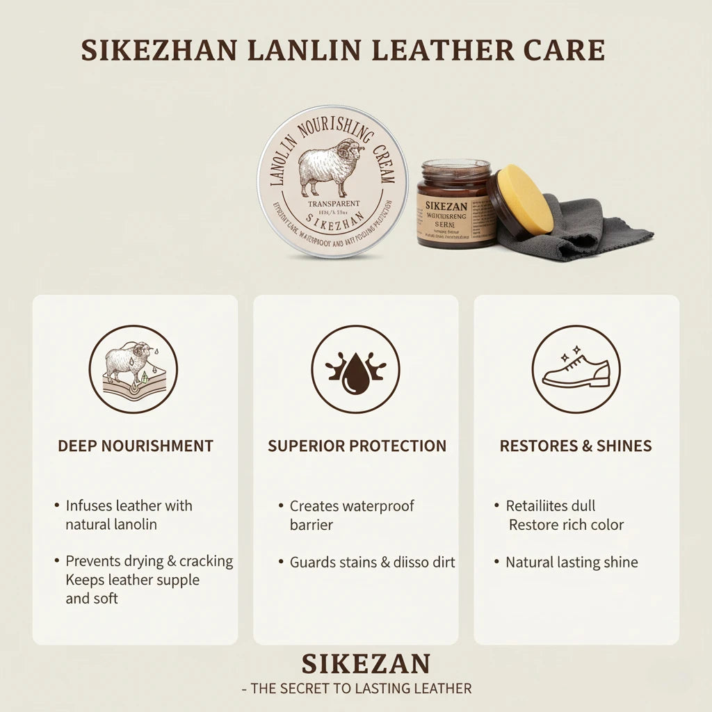 Professional Lanolin Leather Care Cream