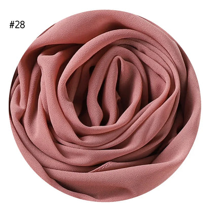 Malaysian Pearl Chiffon Hijab Scarf