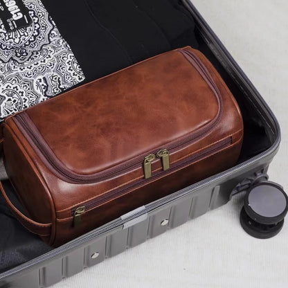 Leather Toiletry Bag