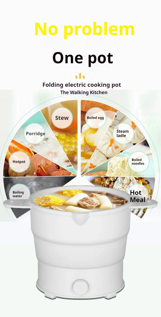 Foldable Electric Travel Pot