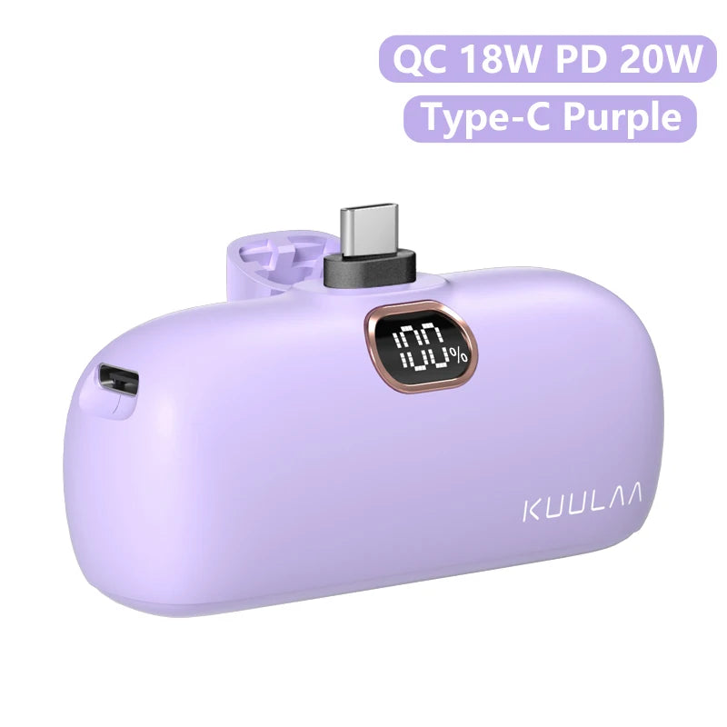 20W Fast Charging Portable Power Bank