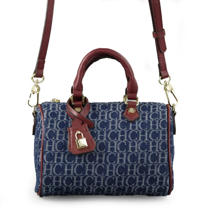 Vintage Monogram Crossbody Handbag for Women