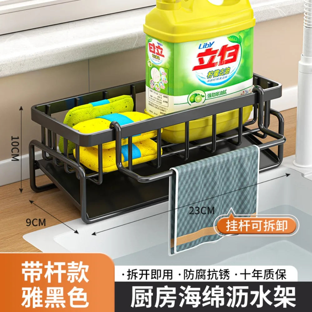 Tap-Mounted Sink Storage Caddy