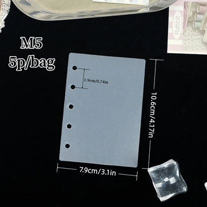 A5/A6/A7/M5 Loose-Leaf Notebook Dividers