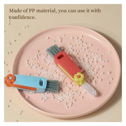 3-in-1 Cup Lid & Crevice Cleaning Brush