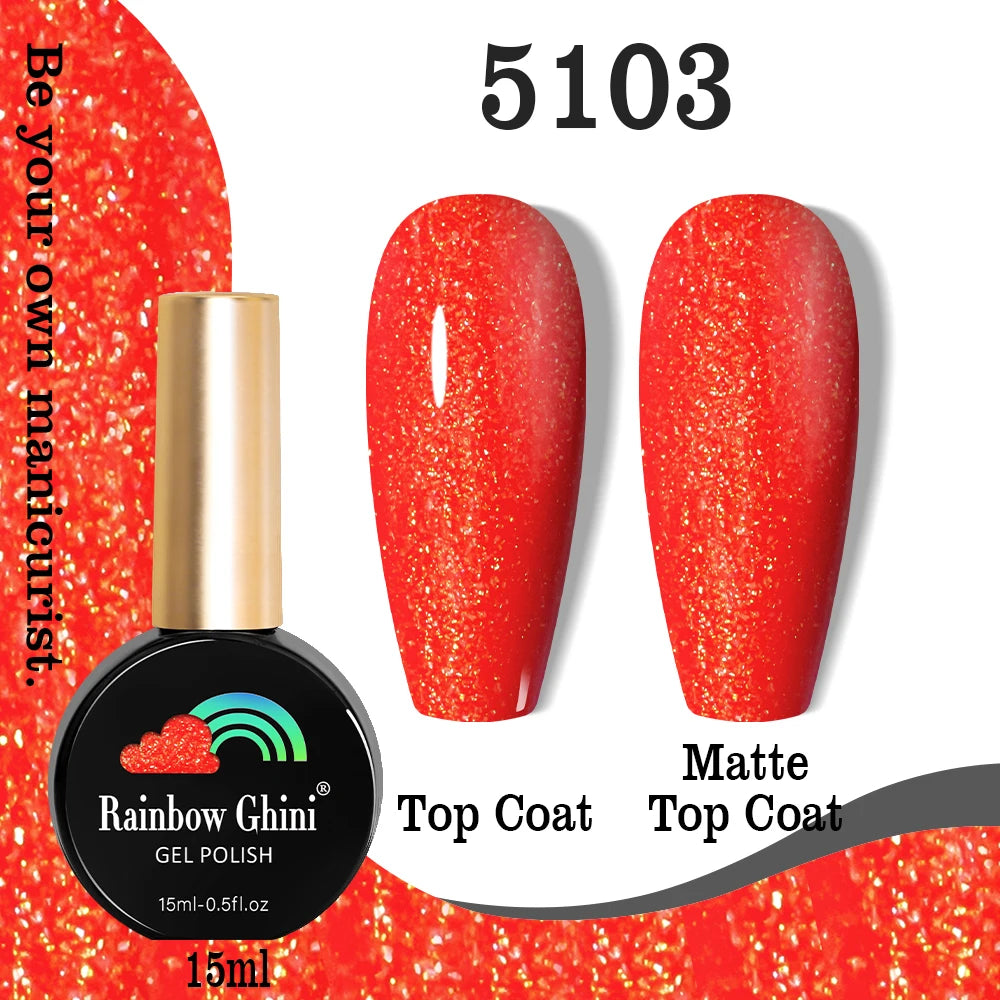 Rainbow Ghini 15ML HEMA & TPO Free Gel Nail Polish
