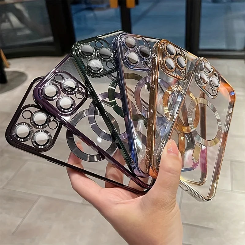 iPhone Case Magnetic Color Transparent