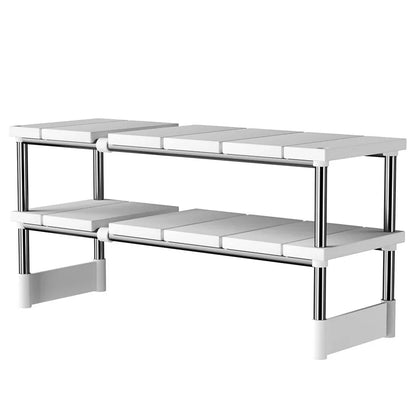 Adjustable Under Sink Storage Rack