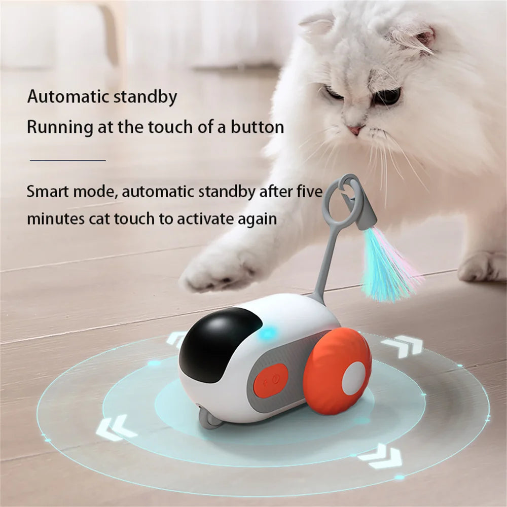 Gravity Sports Car Remote Control Electric Cat Toy