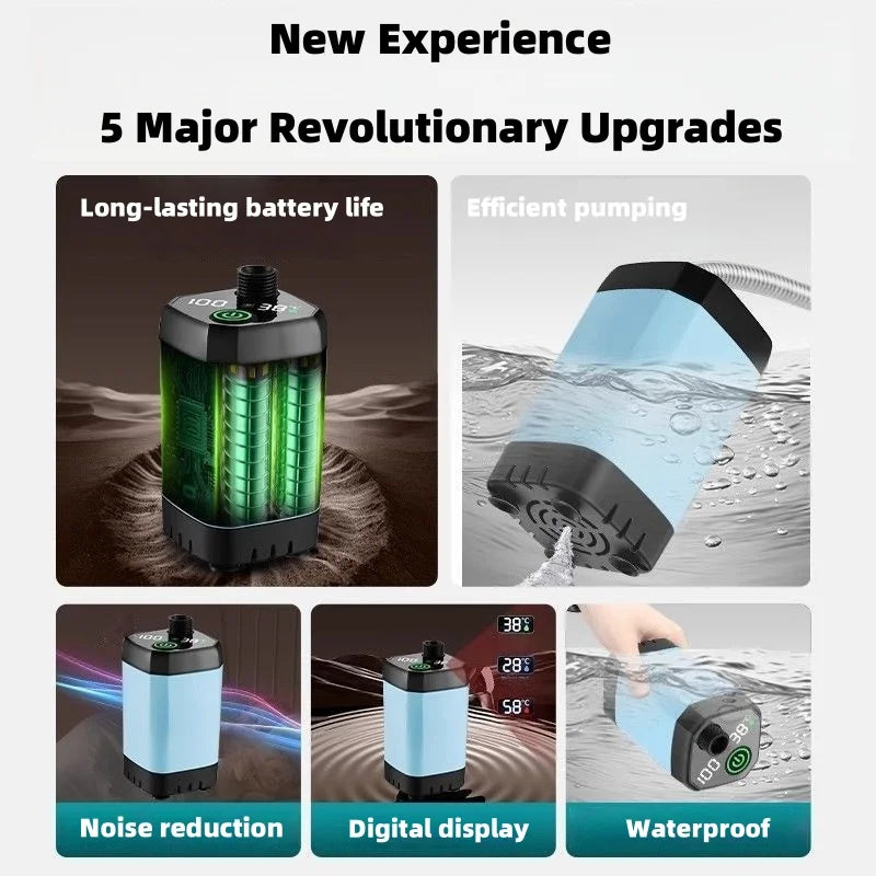 Portable Rechargeable Camping Shower