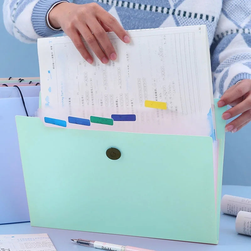 5-Pocket Expanding Document Folder