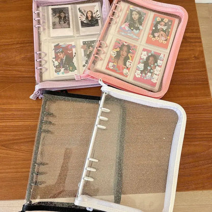 Transparent A5 Ring Binder Organizer